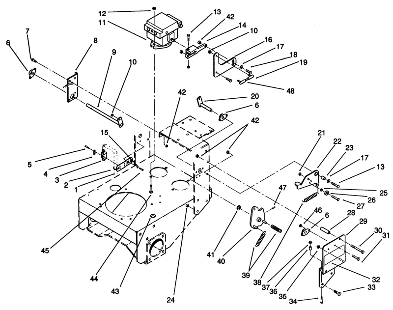 Hydraulic Pump and Linkage Assembly