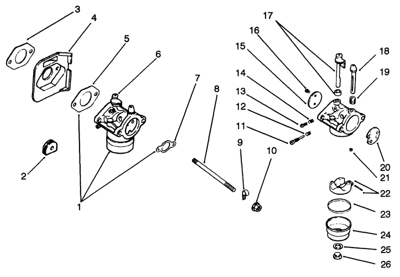 Fuel System Engine Kohler Model No Cv14 S 1429