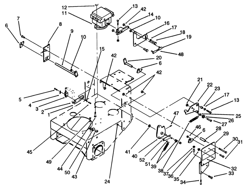 Hydraulic Pump and Linkage Assembly