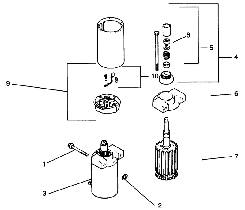 Starting System Engine Kohler Model No Cv14 S 1429