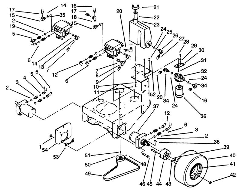 Wheel Assembly and Hydraulic Components