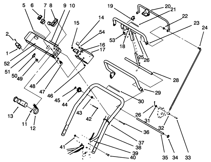 Handlecontrol Panel Assembly