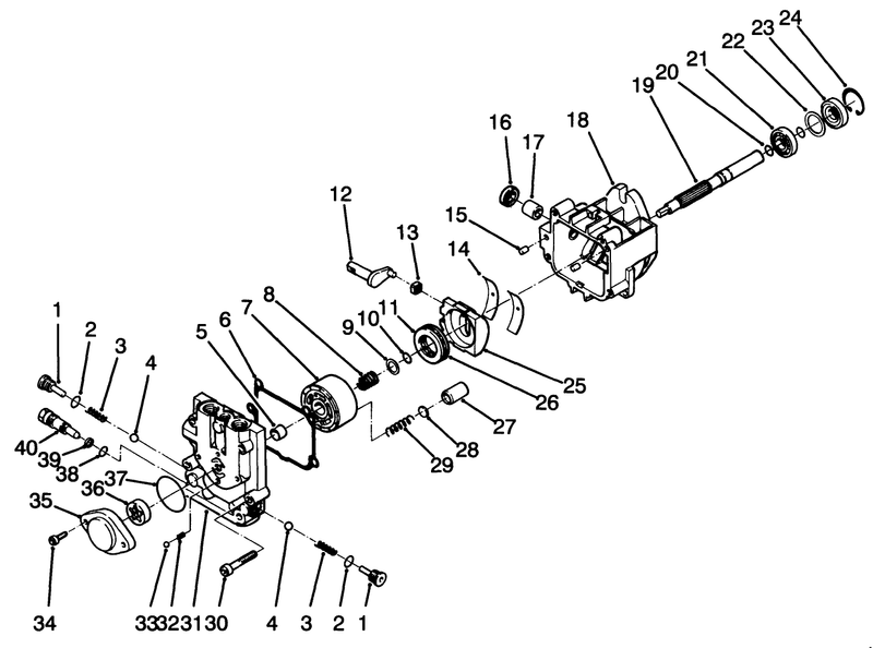 Hydraulic Pump Assembly No 82 8220
