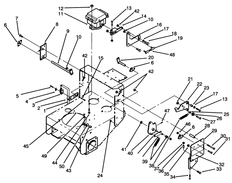 Hydraulic Pump and Linkage Assembly