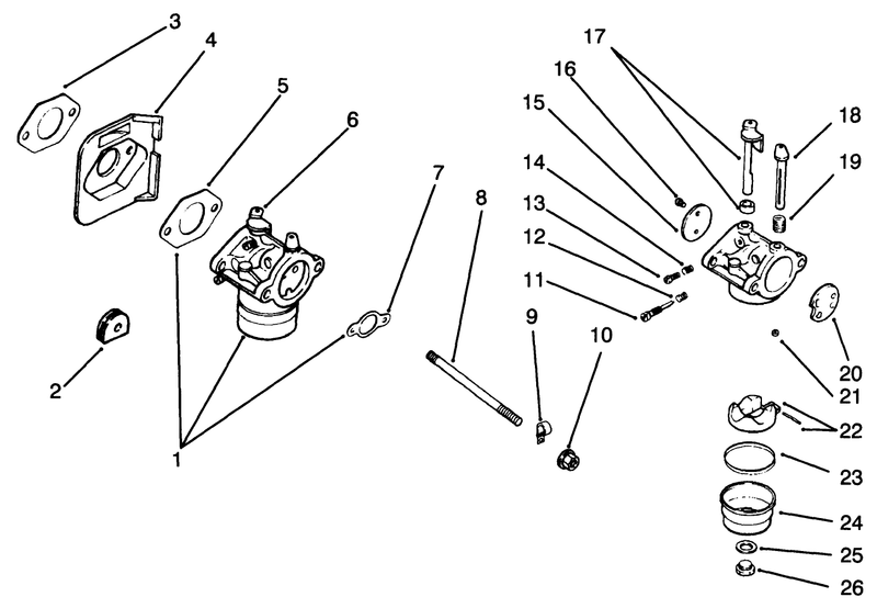 Fuel System Engine Kohler Model No Cv14 S 1429