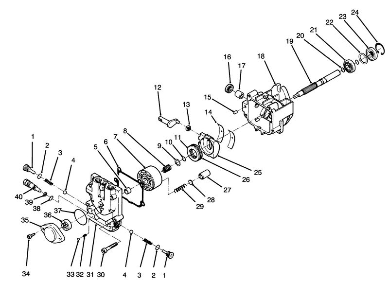Hydraulic Pump Assembly No 82 8220