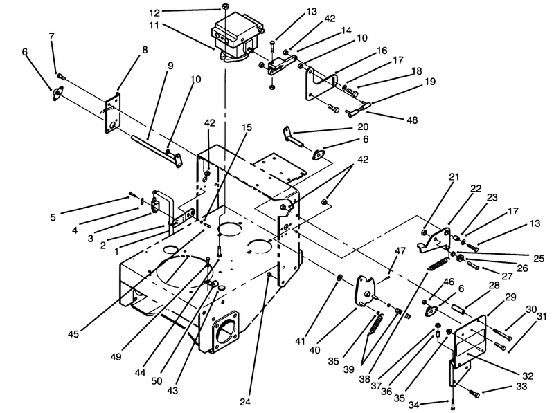 Hydraulic Pump and Linkage Assembly