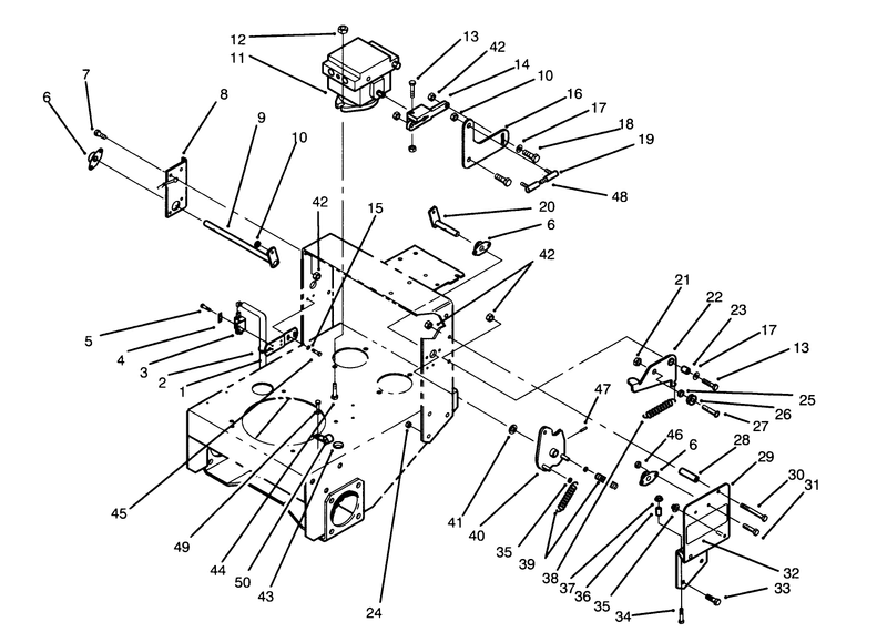 Hydraulic Pump and Linkage Assembly