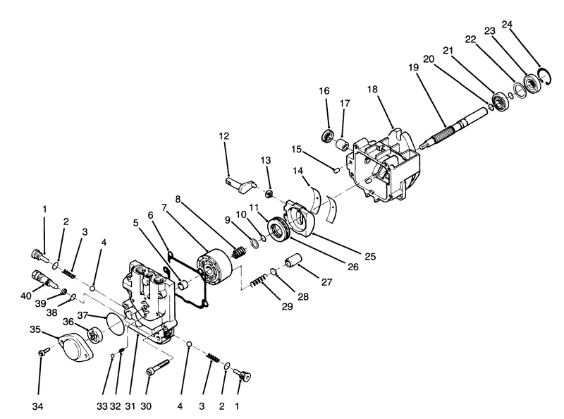 Hydraulic Pump Assembly No 82 8220