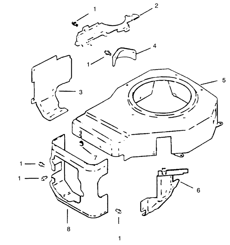 Blower Housing and Baffles