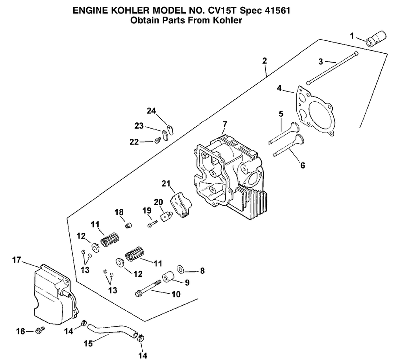Cylinder Head Valves And Breather