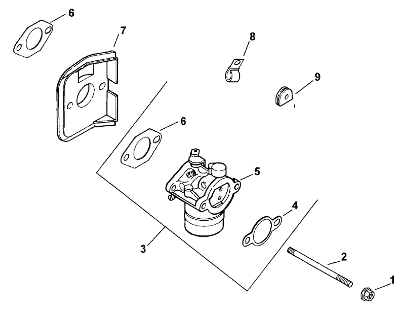 Fuel System Assembly Kohler Model CV15T 41561