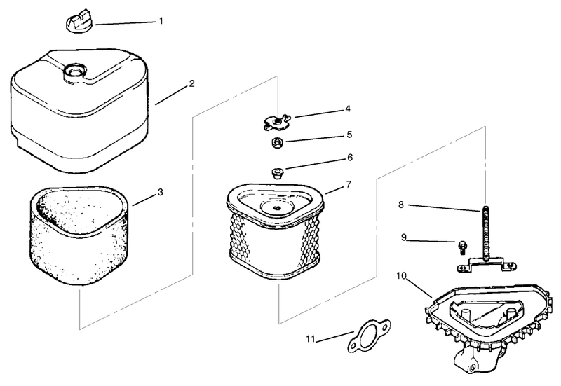 Air Cleaner Engine Kohler