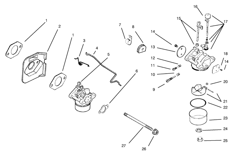 Carburetor Engine Kohler