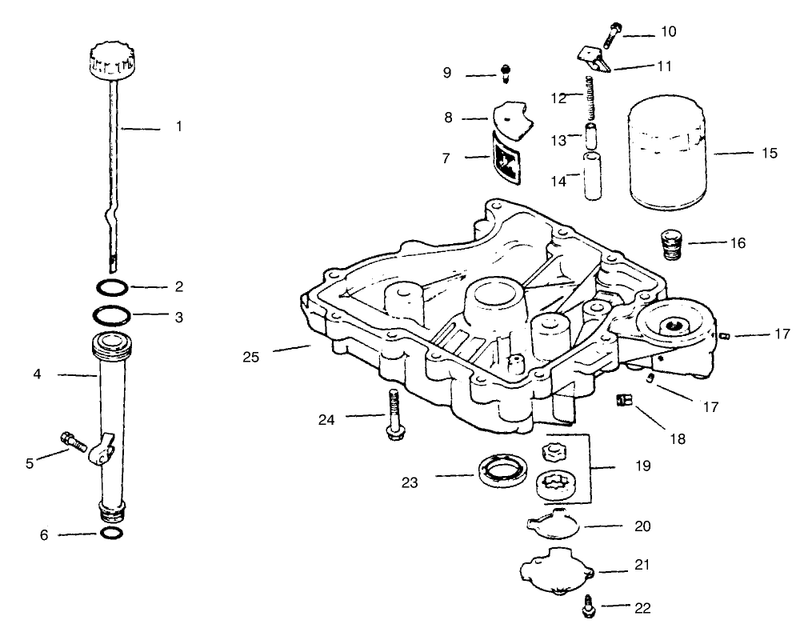 Oil Panlubrication Engine Kohler
