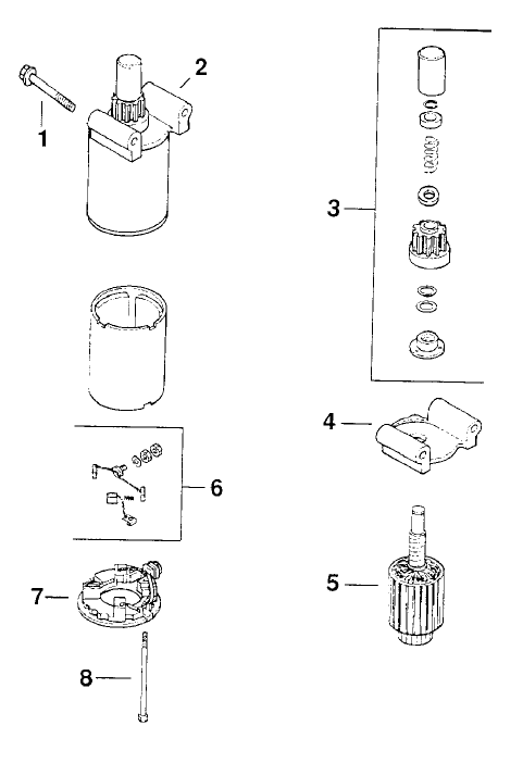 Starter System Engine Kohler
