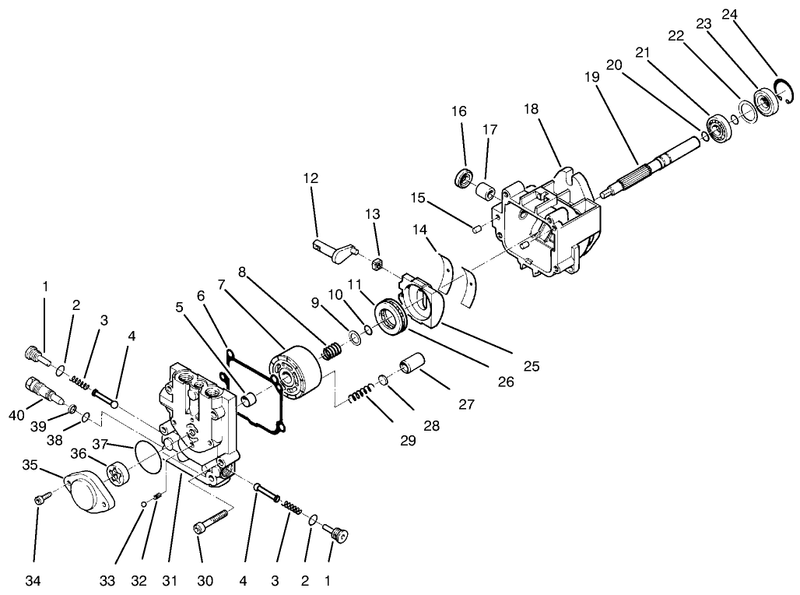 Hydraulic Pump Assembly No 95 1538