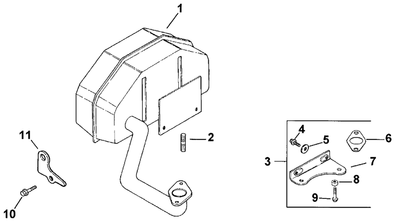 Exhaust Engine Kohler Model No C15s Spec 41561