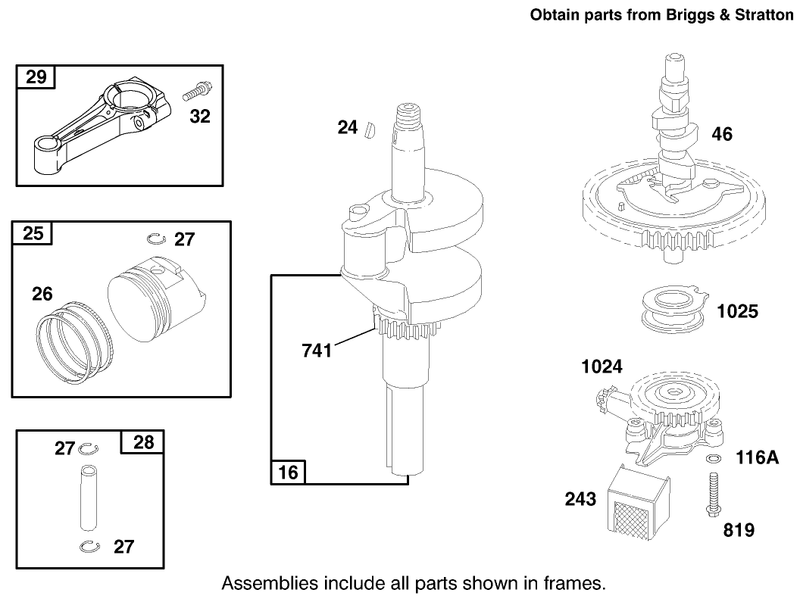Engine Briggs and Stratton Model 303776 1188 A1