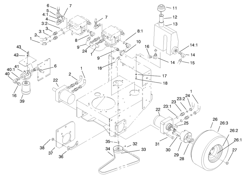 Hydraulic and Drive System