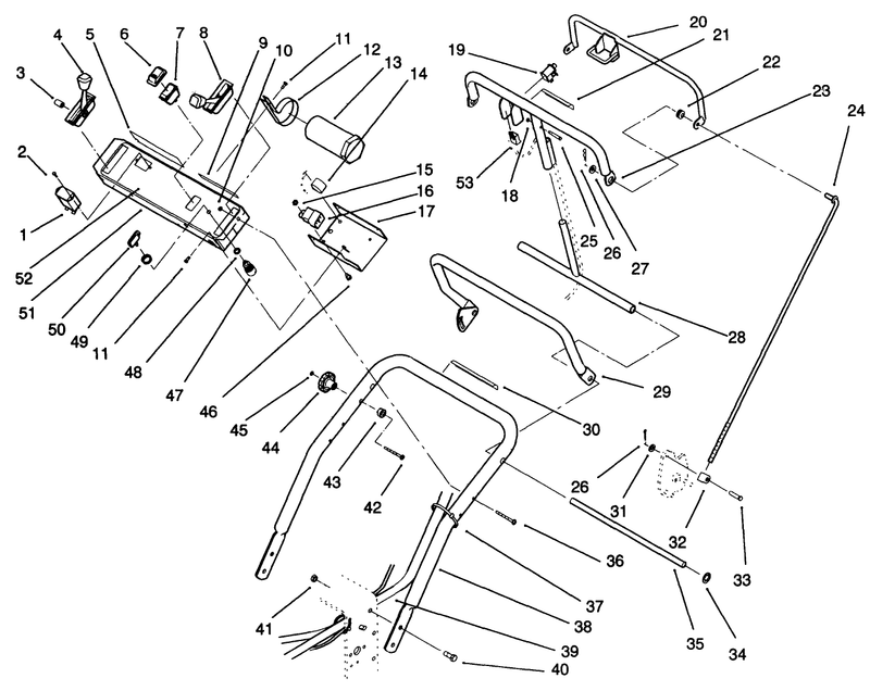 Handlecontrol Panel Assembly
