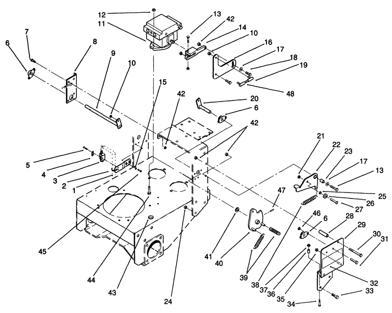 Hydraulic Pump and Linkage Assembly