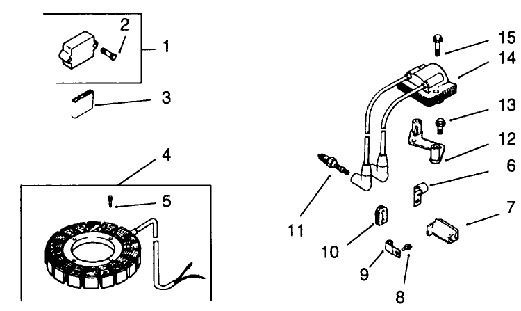 Ignition Kohler Engine Model No Mv18s Type 58543