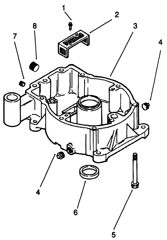 Oil Pan Engine Model No Mv18s Type 58543