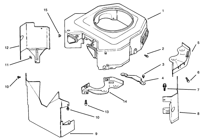 Blower Housing and Baffles