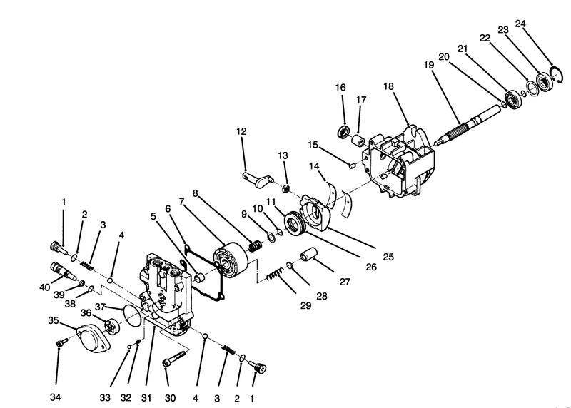 Hydraulic Pump Assembly No 82 8220