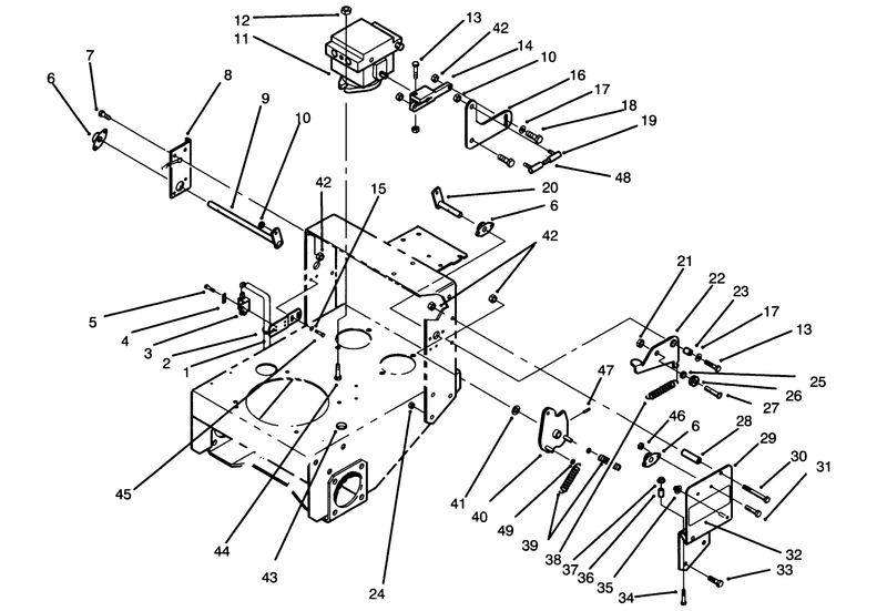 Hydraulic Pump and Linkage Assembly