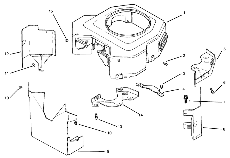 Blower Housing and Baffles