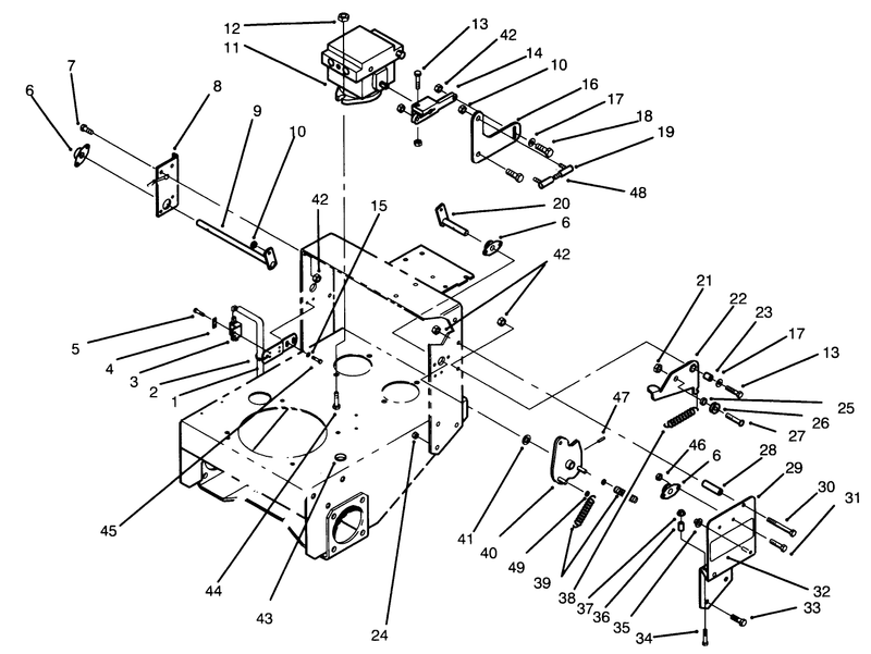 Hydraulic Pump and Linkage Assembly