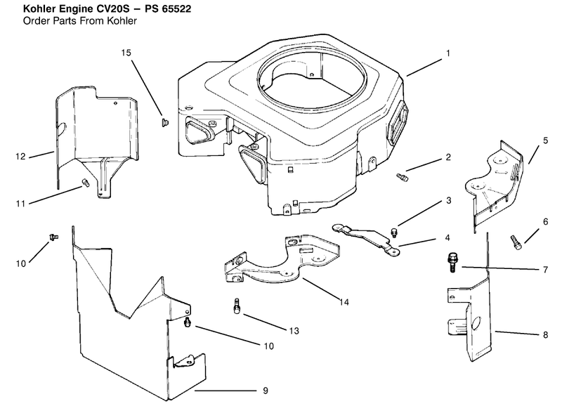 Blower Housing and Baffles
