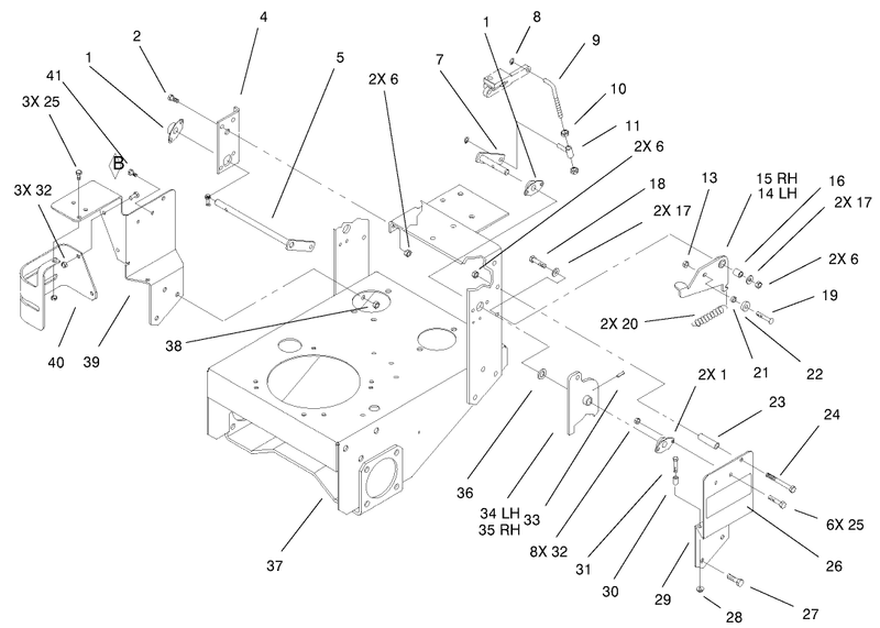 Pivot and Linkage Assembly