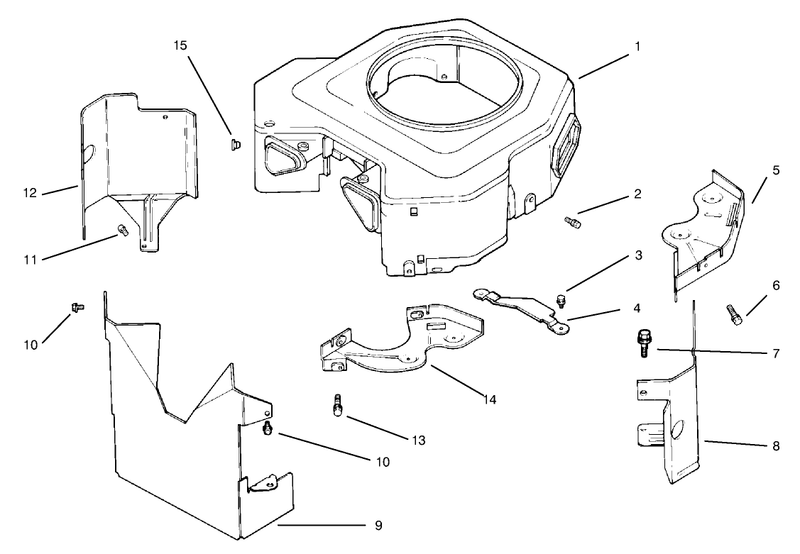 Blower Housing and Baffles