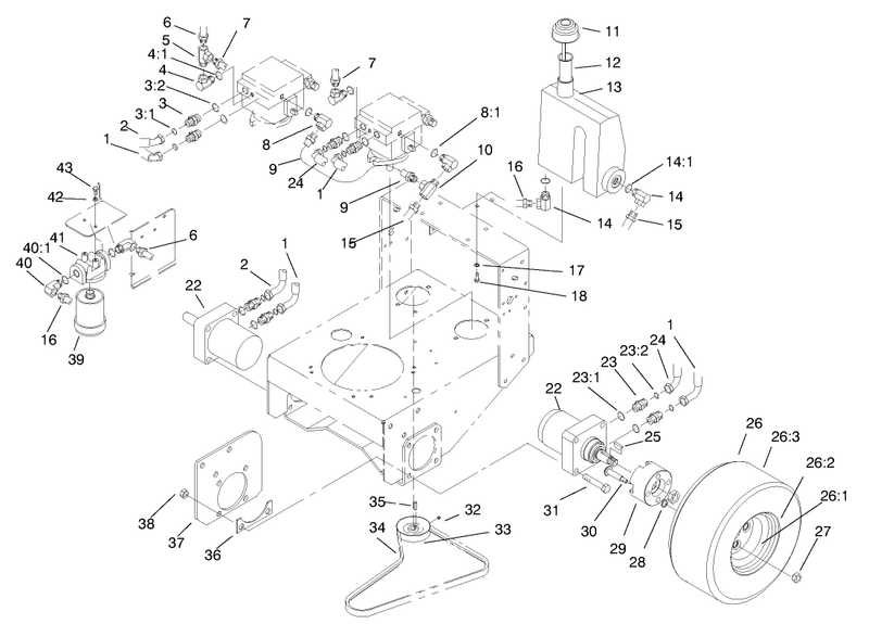 Hydraulic and Drive System