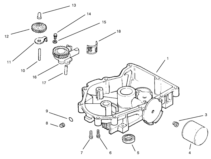 Oilpan Lubrication