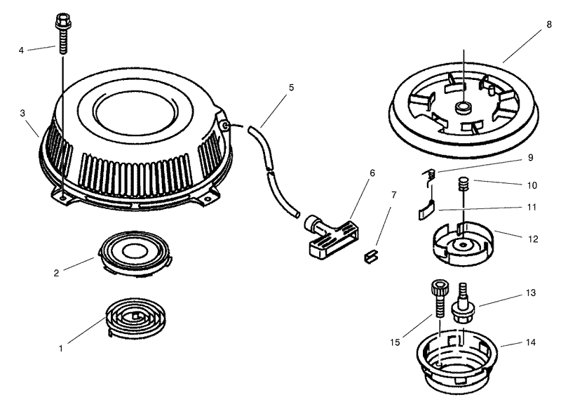 Starter Kawasaki FB460V MS14