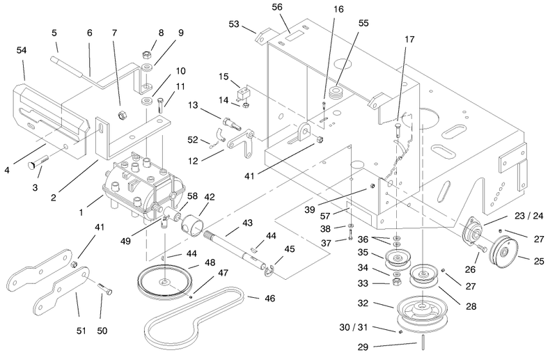 Transmission Pulleys And Drive Belt