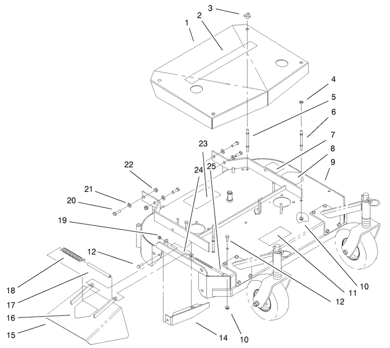 36in Deck Assembly