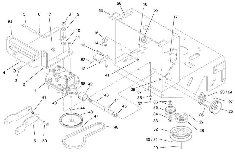 Transmission Pulleys And Drive Belt