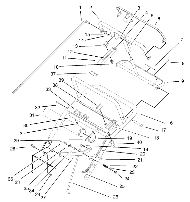 Upper Handle Assembly