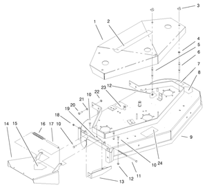 48in Deck Assembly