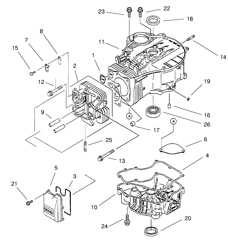 Cylindercrankcase