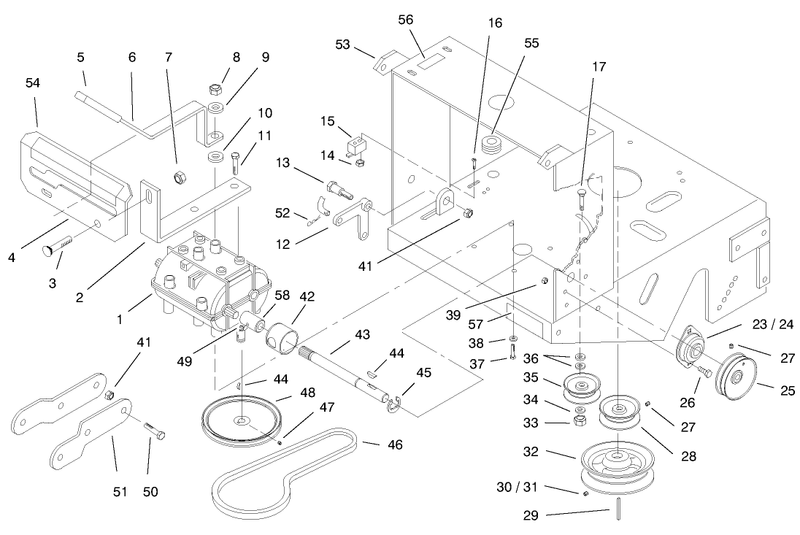 Transmission Pulleys And Drive Belt