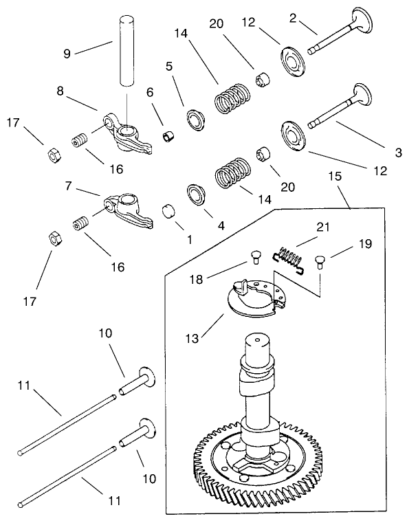 Valvecamshaft