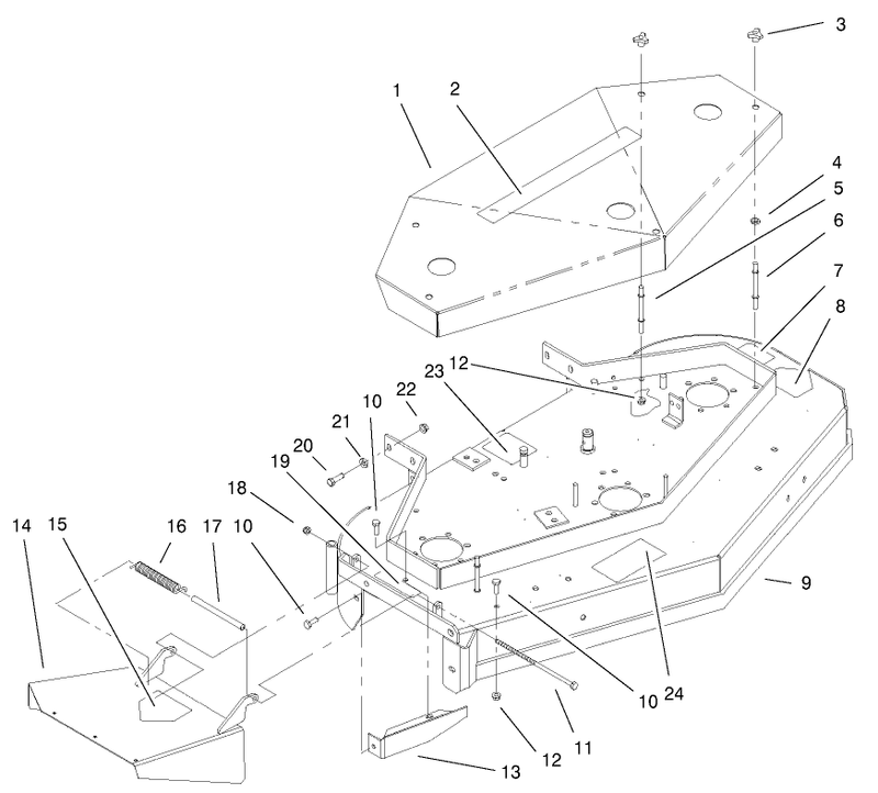 48in Deck Assembly