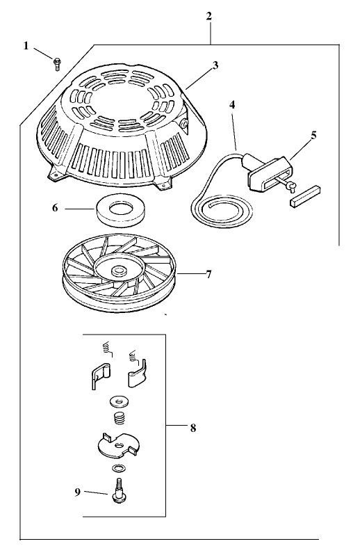Starter Assembly Kohler CV15T 41608