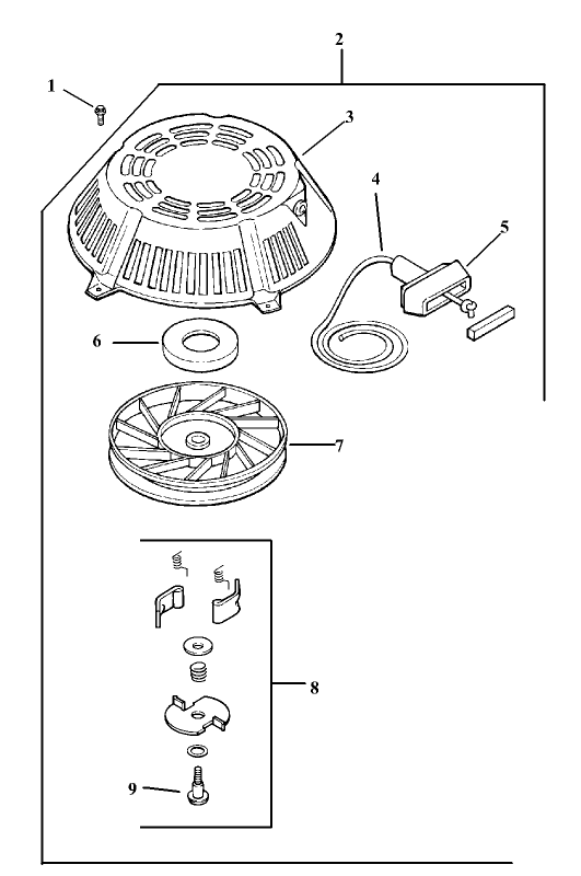 Starter Assembly Kohler CV15T 41608